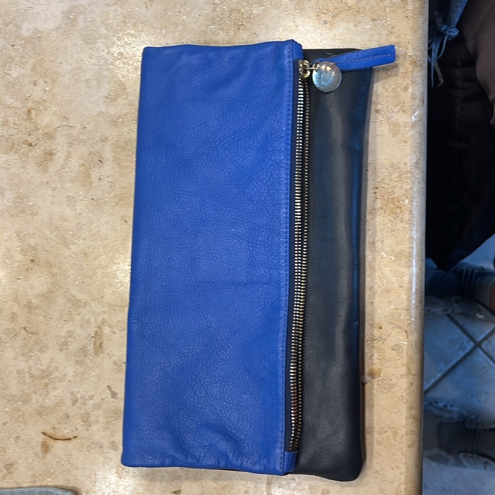 Clare V. navy and blue bag - great condition